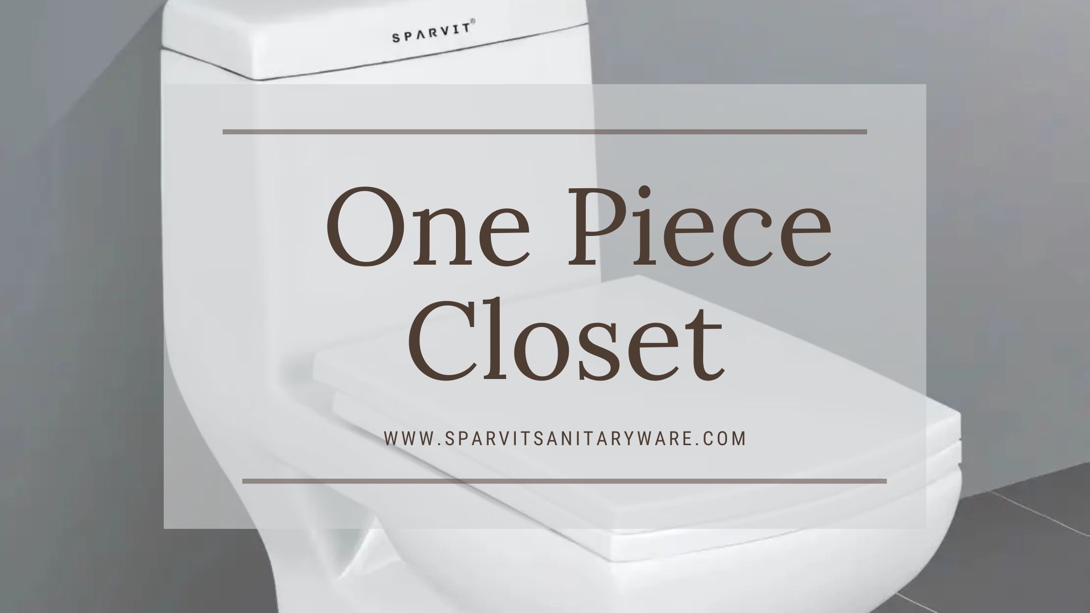 one piece closet