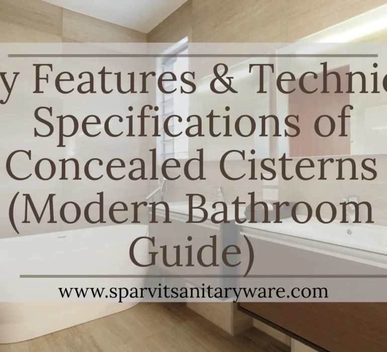 Concealed Cisterns