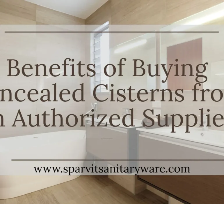 Benefits of Buying Concealed Cisterns